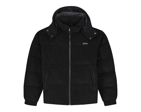 Arte Joey Corduroy Jacket Black — Unisex-Jacke Cord Streetwear