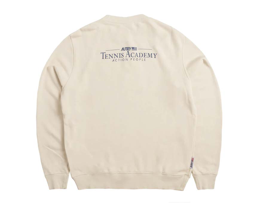 Autry Tennis Man Sweatshirt Academy White SWTM2401
