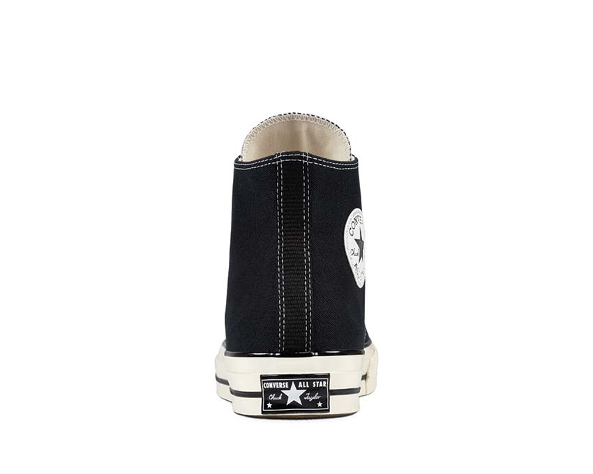 Converse Chuck 70 Classic High Top Black détail — patch talon Chuck 70 iconique