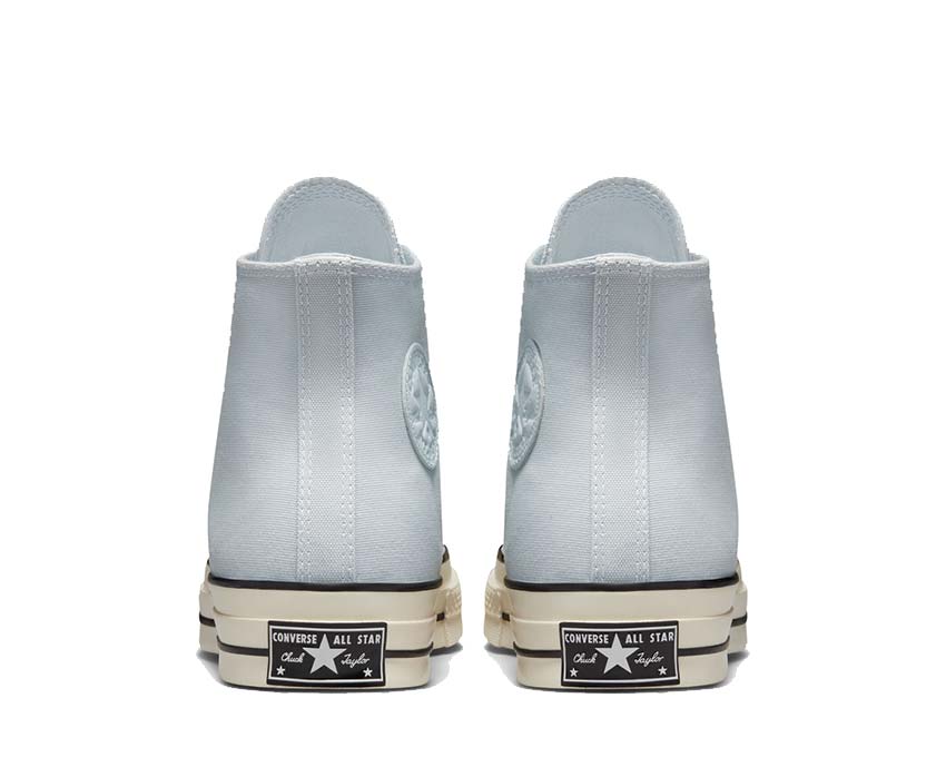 Converse Chuck 70 Hi Ghosted/Cyber Green detalle — contraste Ghosted y Cyber Green