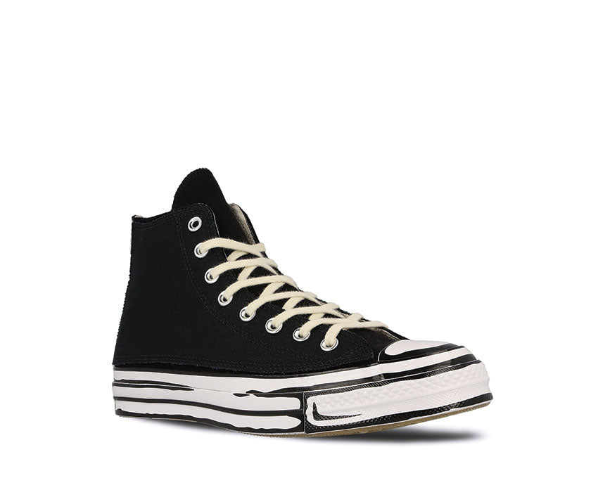 Converse X Joshua Vides CT70 Black/White suola — suola in gomma con artwork Vides