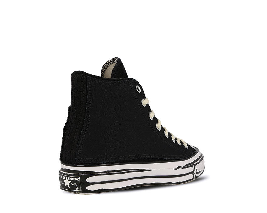 Converse X Joshua Vides CT70 Black/White Detail — grafica esclusiva Joshua Vides