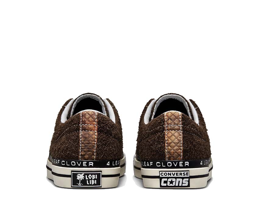 Converse x Patta One Star Pro Java/Burnt Olive suela — suela de goma perfil bajo