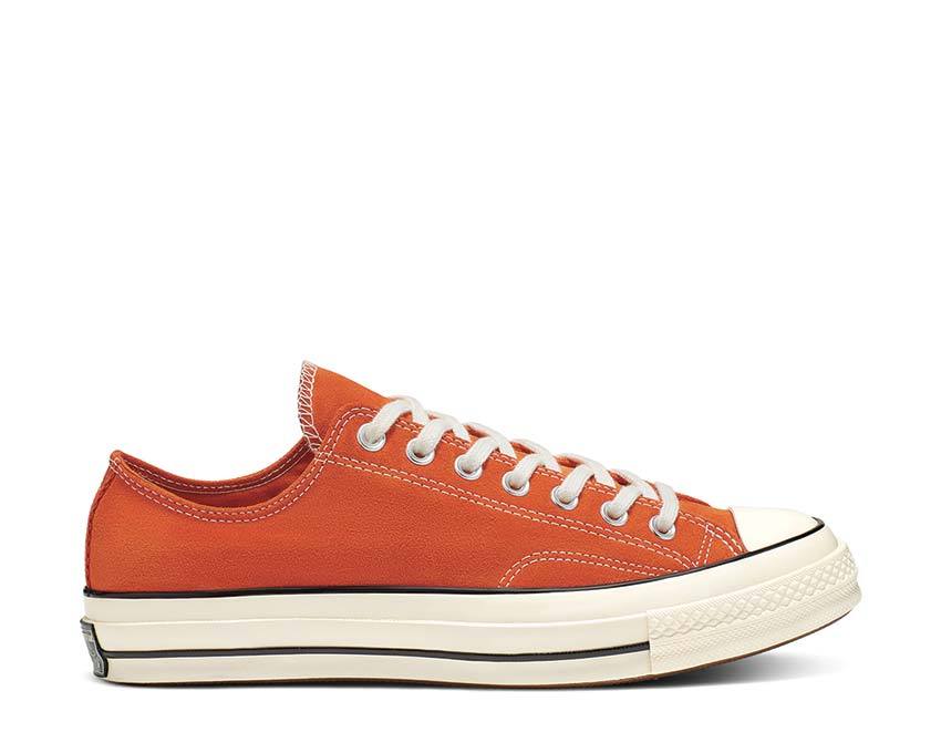 Converse Suede Chuck 70 Low Top Campfire Orange / Black / Egret 166217C