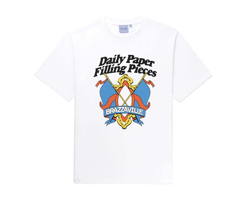 Daily Paper x Filling Pieces Flag T-Shirt White