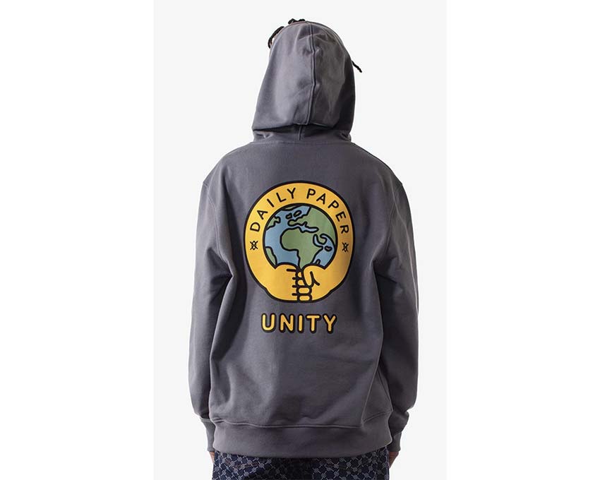 Daily Paper Manu Hoodie Anthracite 2211093