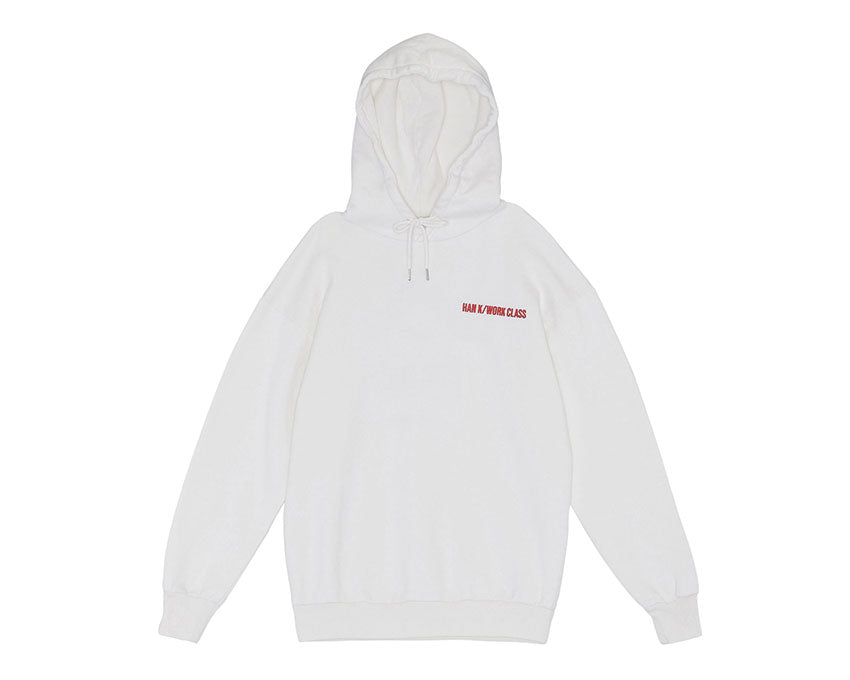 Han Kjobenhavn Artwork Hoodie Off White M-130069