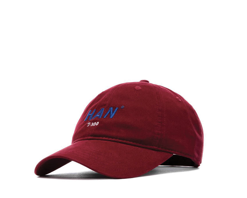 Han Kjøbenhavn Cap T-300 Cotton Burgundy Artwork A-110002