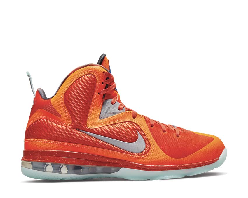 Nike Lebron IX Total Orange — sneaker homme basketball orange vif