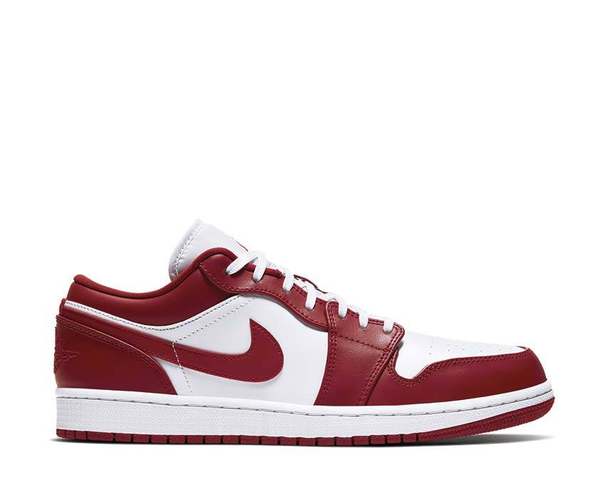 Air Jordan 1 Low Gym Red / Gym Red - White 553558-611