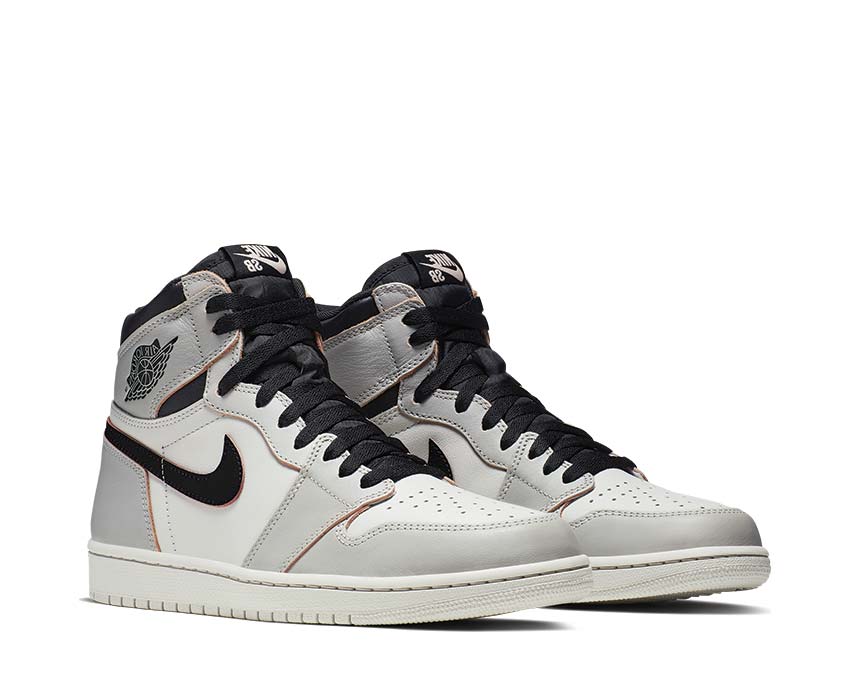 Air jordan 1 high hot sale og defiant light bone