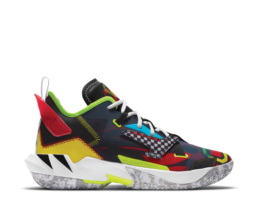 Jordan Why Not? Zero.4 "Marathon" Black / University Red - Volt - Opti Yellow DD4889-006