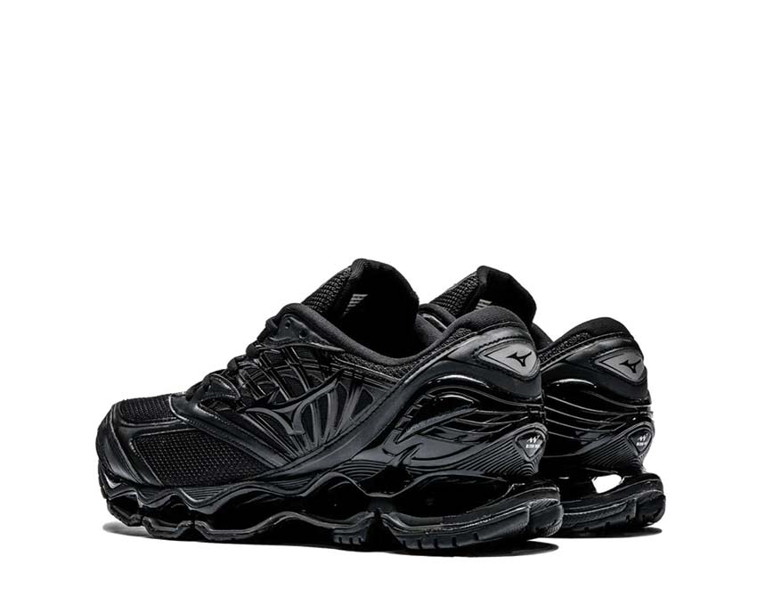 Mizuno Wave Prophecy LS Black suela — suela Wave alto rendimiento
