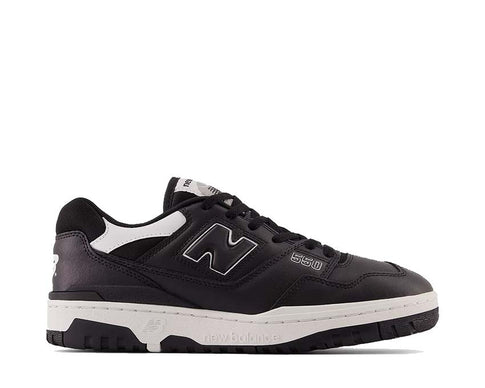 New Balance 550 Noir/Blanc — sneaker homme basketball rétro iconic