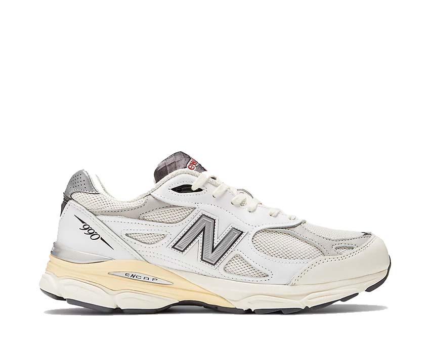 New Balance 990v3 Made In USA Sea Salt / Rain Cloud M990AL3