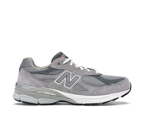New Balance 990 Grey Made in USA — men's sneaker mesh suede ENCAP