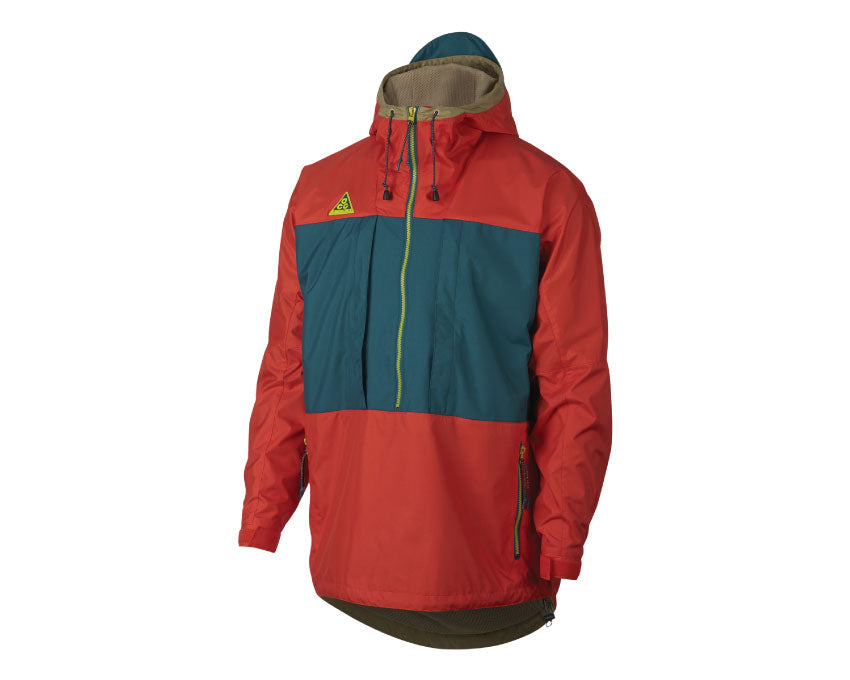 Nike ACG Anorak Habanero Red Geode Teal Parachute Beige AQ2294-634