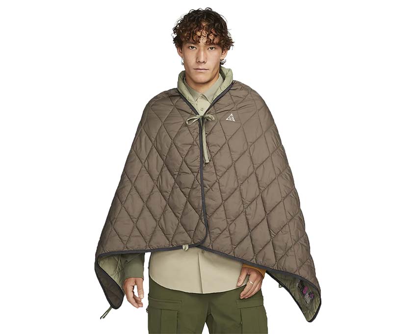 Nike ACG TF Rope De Dope Blanket Ironstone Matte Olive vista frontale — tessuto tecnico