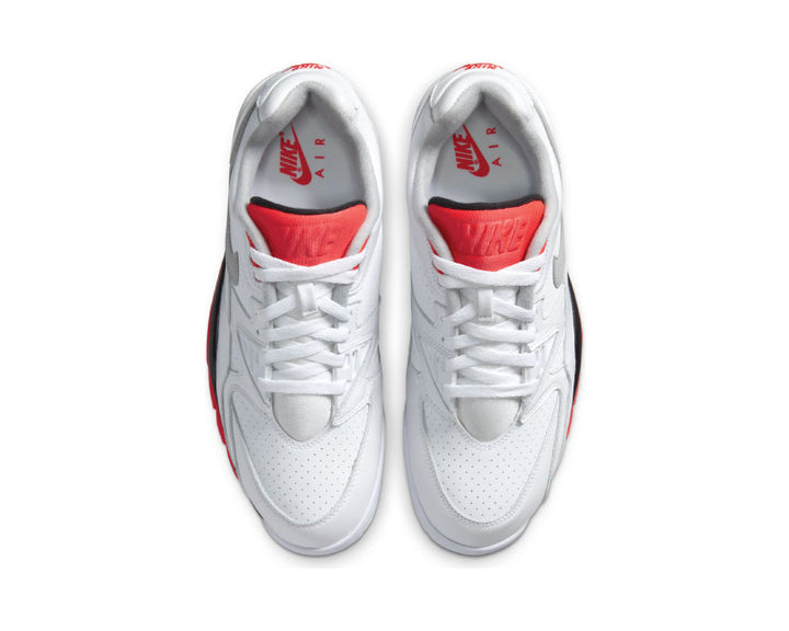 Nike Air Cross Trainer 3 Low White / LT Smoke Grey - Bright Crimson - Black CN0924-101
