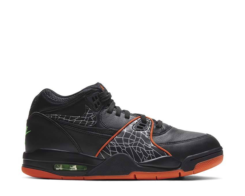 Nike Air Flight 89 QS Black / Orange Blaze - Green Strike - White CT8478-001