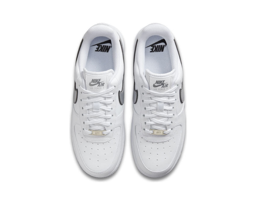 Nike Air Force 1 '07 Essential White / Metallic Silver - Black DD1523-100 