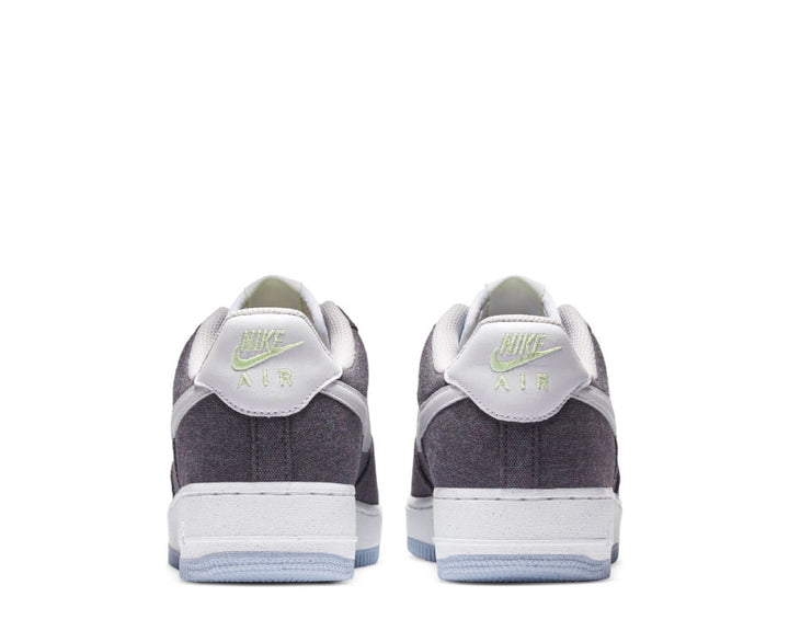 Nike Air Force 1 '07 Iron Grey / White - Barely Volt CN0866-002