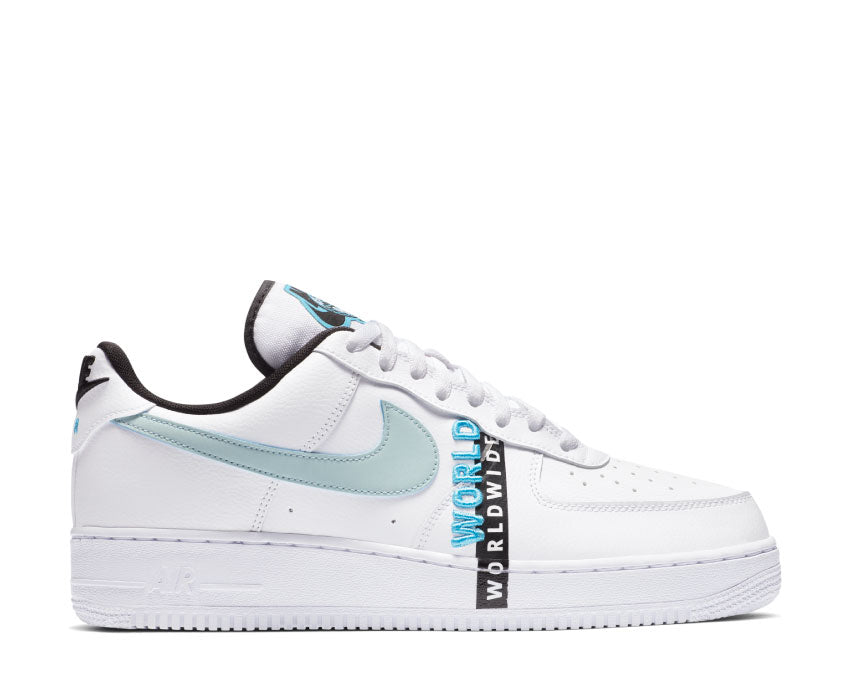 Nike Air Force 1 '07 LV8 White / Glacier Blue - Blue Fury - Black CK6924-100