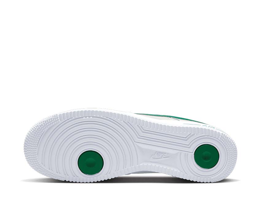Nike Air Force 1 '07 LV8 Sail Malachite White Metallic Gold — vue arrière