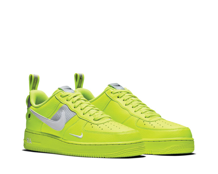 Nike Air Force 1 '07 LV8 Utility Volt White Black Wolf Grey AJ7747-700