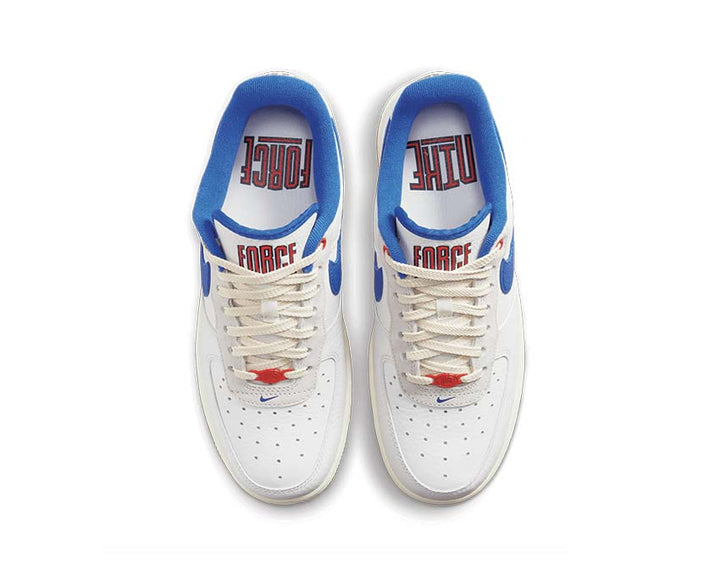 Nike Air Force 1 '07 LX Summit White / Hyper Royal - Picante Red DR0148-100