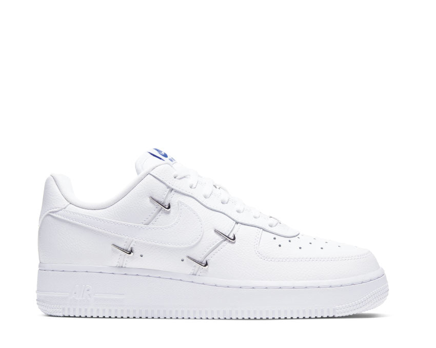 Nike Air Force 1 '07 LX White / White - Hyper Royal - Black CT1990-100