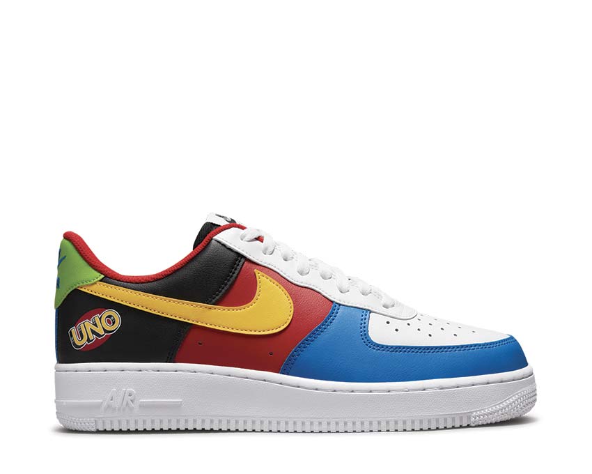 Nike Air Force 1 '07 QS UNO White / Yellow Zest - University Red DC8887-100