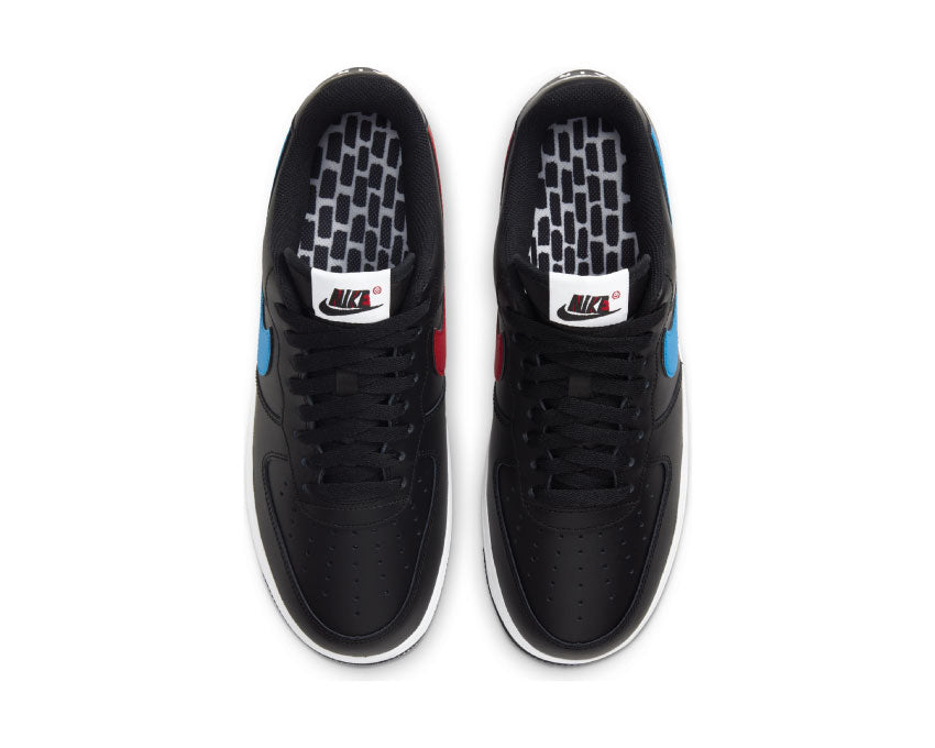 Nike Air Force 1 '07 RS Black / Photo Blue - University Red- White CT2816-001