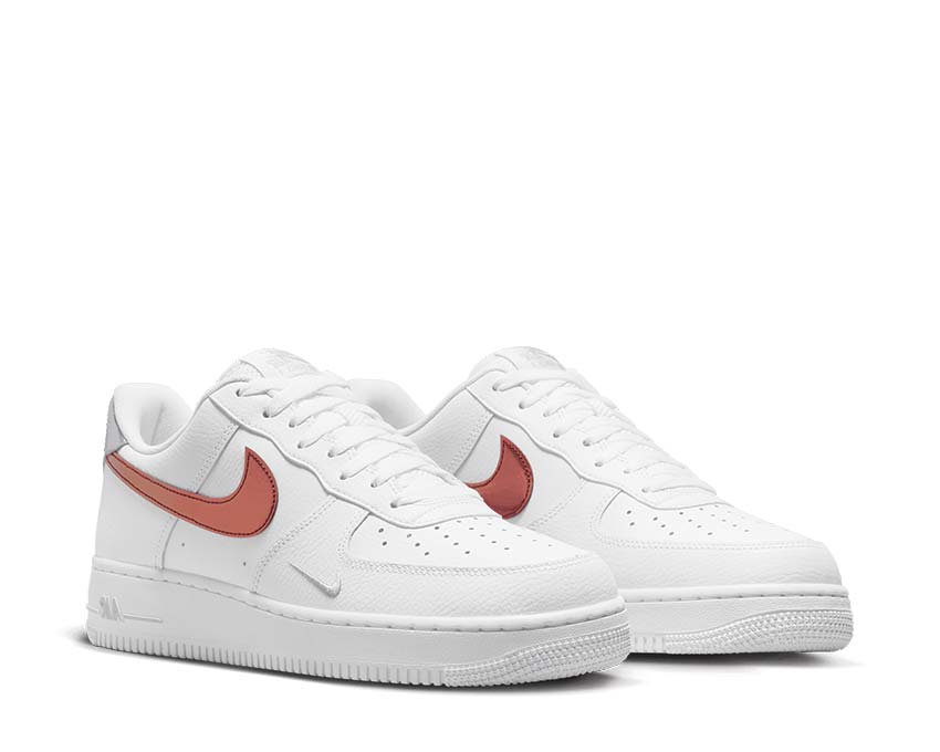 Nike Air Force 1 '07 White / Picante Red - Wolf Grey FD0654-100