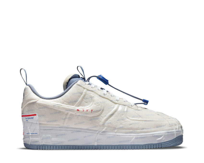 Nike Air Force 1 Experimental White / Ghost - Ashen Slate - Game Royal CZ1528-100