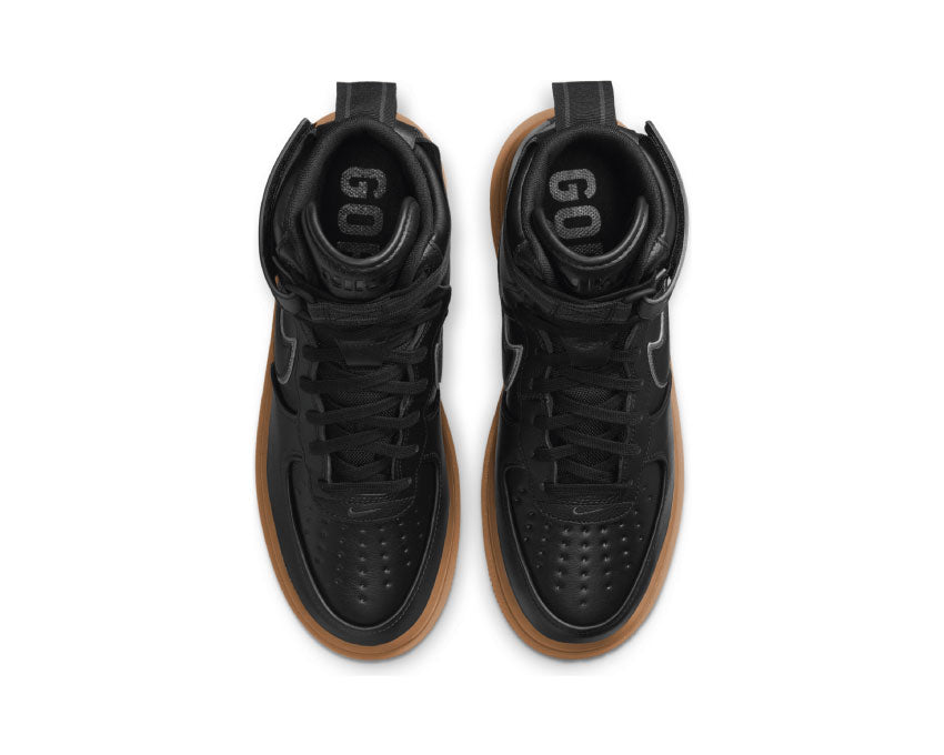 Nike Air Force 1 GTX Boot Black / Black - Anthracite - Gum Med Brown CT2815-001