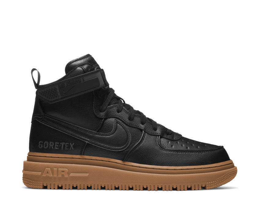 Nike Air Force 1 GTX Boot Black / Black - Anthracite - Gum Med Brown CT2815-001