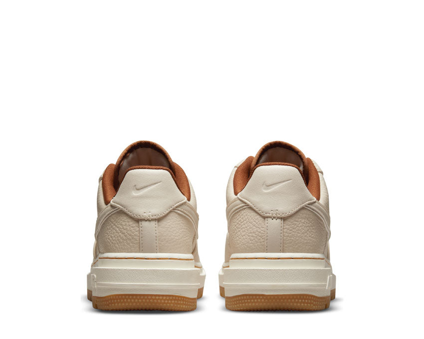 Nike Air Force 1 LUXE Pearl White / Pale Ivory - Pecan - Gum Yellow DB4109-200
