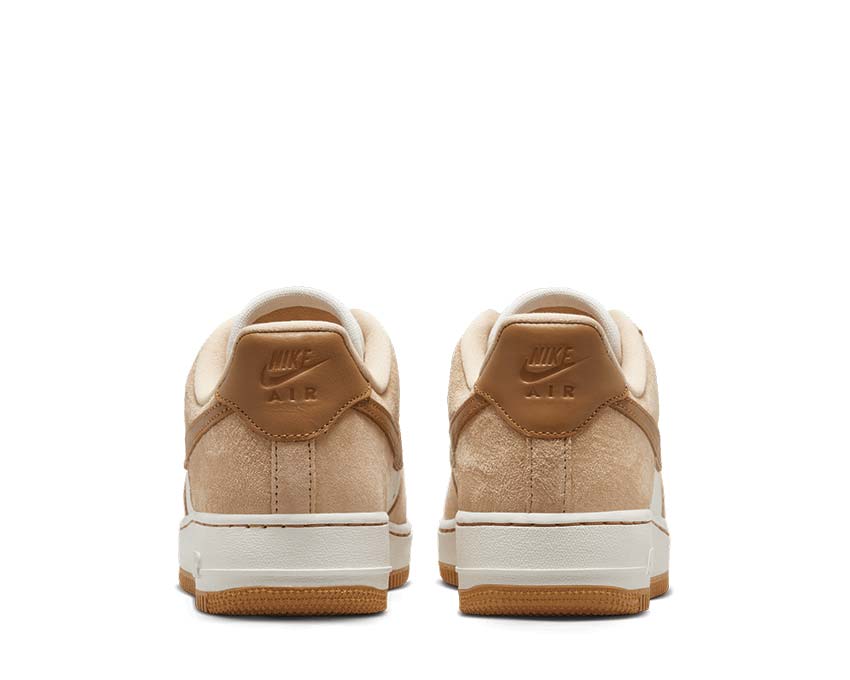 Nike Air Force 1 LXX Vachetta Tan Flax Sail suola — Air cushioning