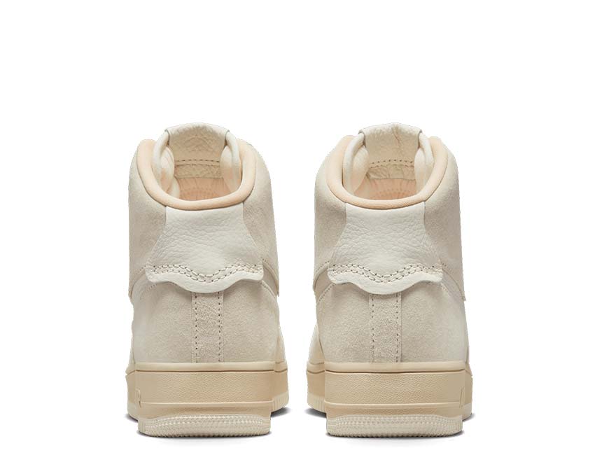 Nike Air Force 1 Sculpt W Sail Phantom Sesame Pure Platinum sole — thick platform