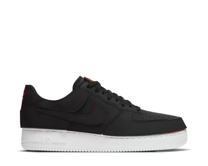 Nike Air Force 1/1 Black / Black - Chile Red - Pine Green DD2429-001