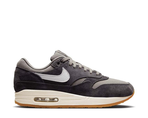 Nike Air Max 1 PRM Soft Grey Neutral Grey — sneaker unisexe cuir premium