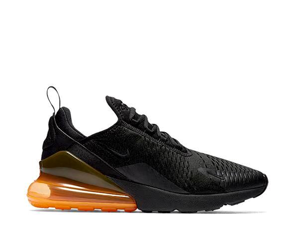 Nike Air Max 270 Black Total Orange AH8050-008