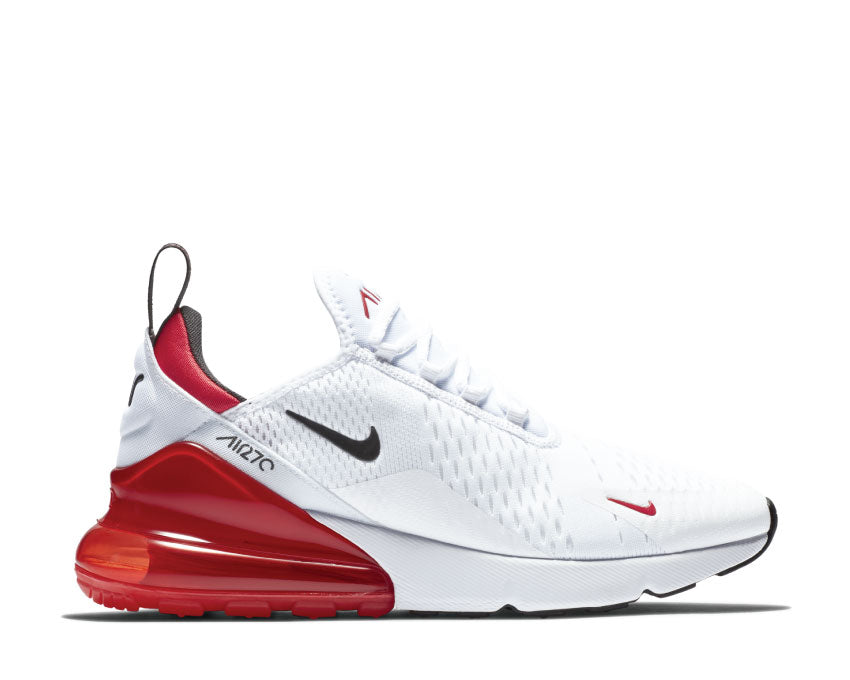 Nike Air Max 270 White University Red Black BV2523 100