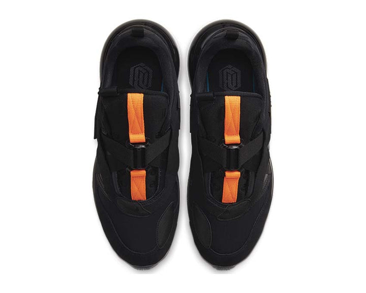 Nike Air Max 720 Slip OBJ Black / Black - Team Orange DA4155-001