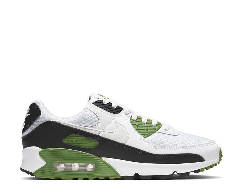 Nike Air Max 90 White / White - Chlorophyll - Black CT4352-102