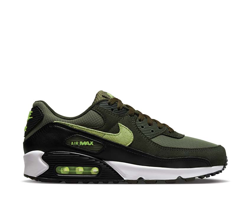 Nike Air Max 90 Medium Olive / Volt - Sequoia - White DQ4071-200