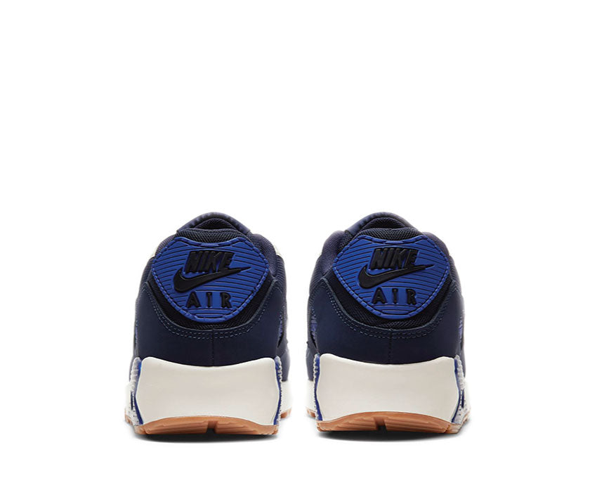 Nike Air Max 90 Premium Sail / Concord - Blackened Blue CJ0611-102