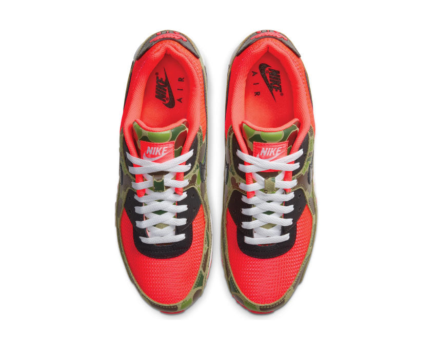 Nike Air Max 90 SP Infrared detalle — caña camuflaje