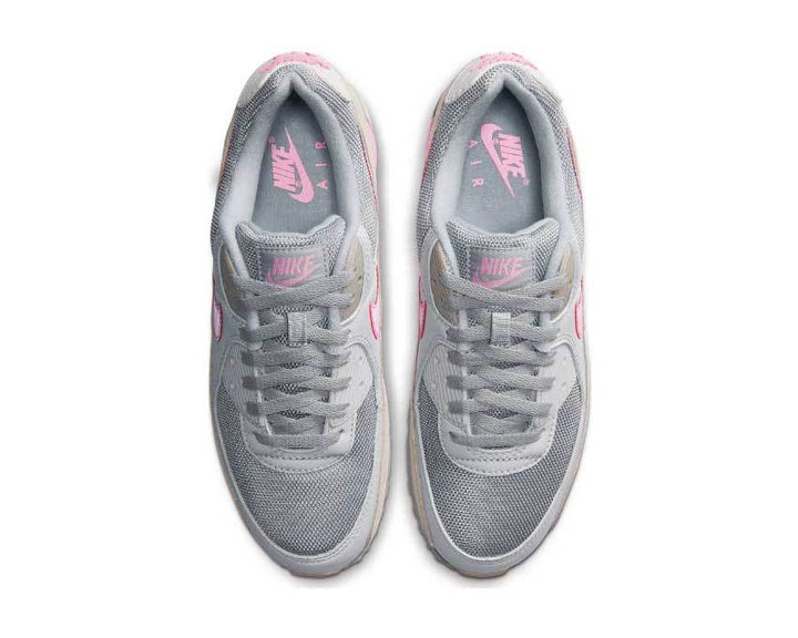 Nike Air Max 90 Vast Grey / Pink - Wolf Grey - String CW7483-001